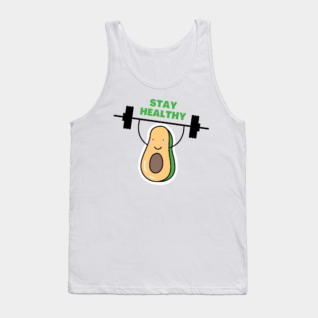 Avocado for Gym Tank Top by JIM JACKED